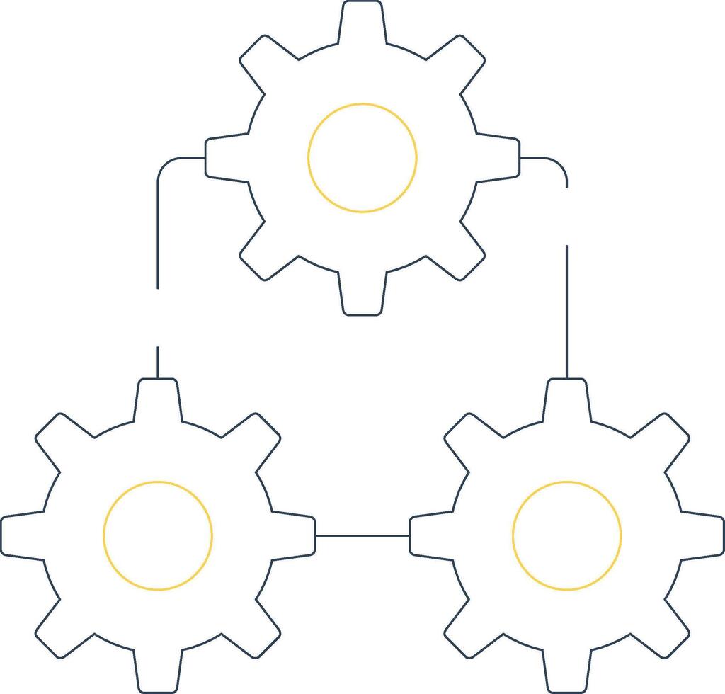 Machinery Creative Icon Design vector