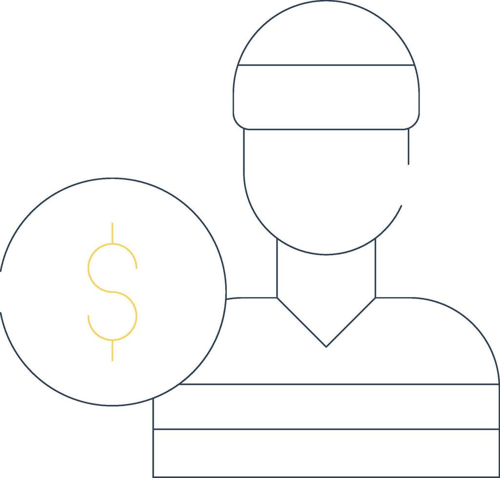 Theft Creative Icon Design vector