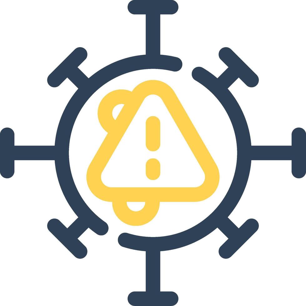 Virus Creative Icon Design vector