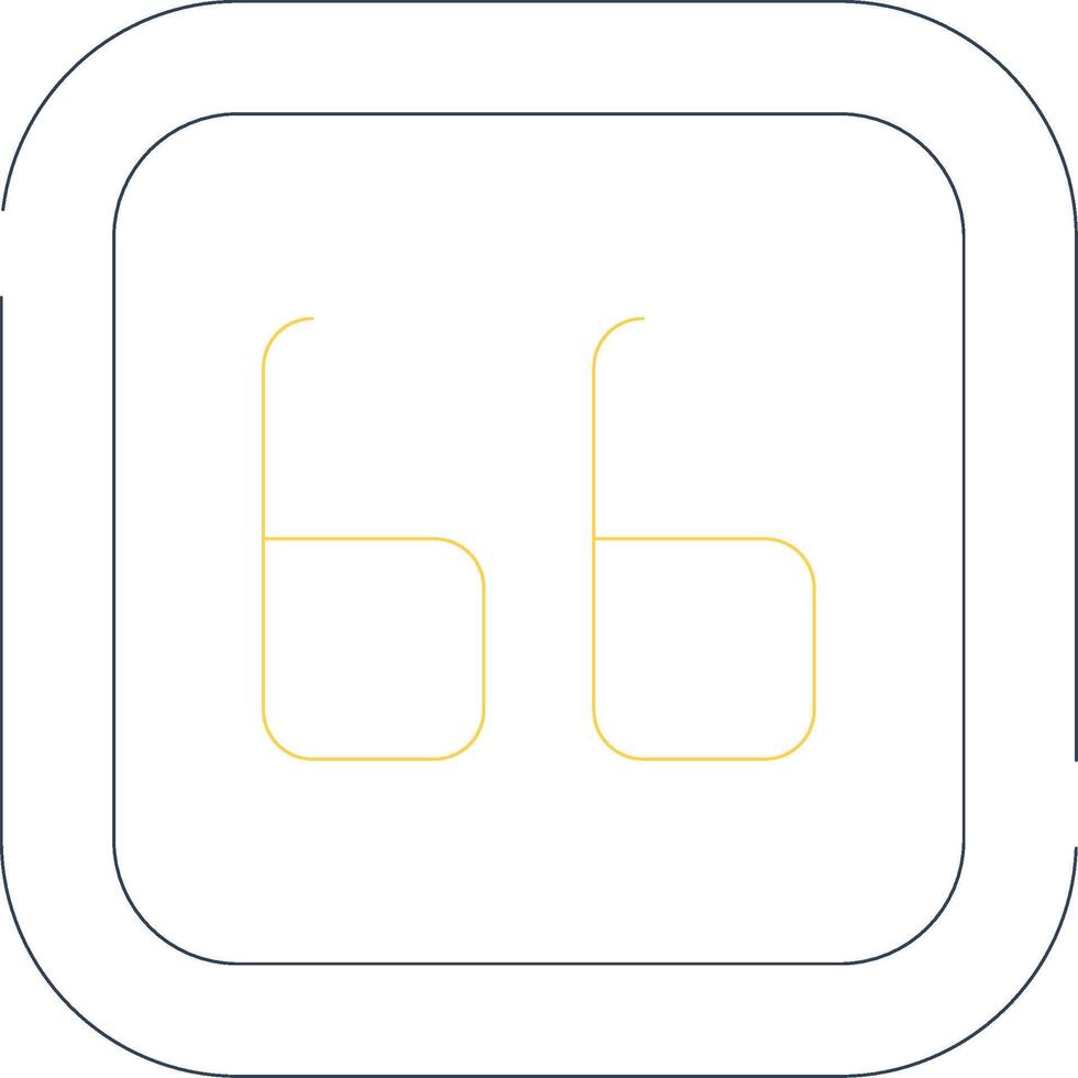 Quotation Creative Icon Design vector