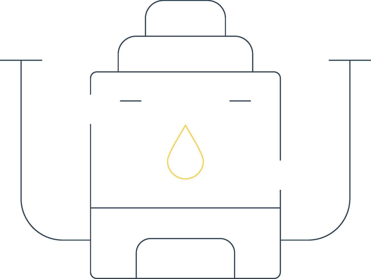 Water Boiler Creative Icon Design vector