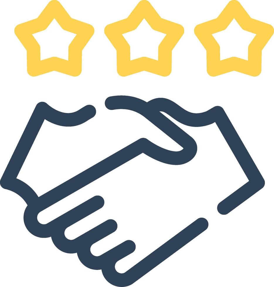 Game Handshake Creative Icon Design vector