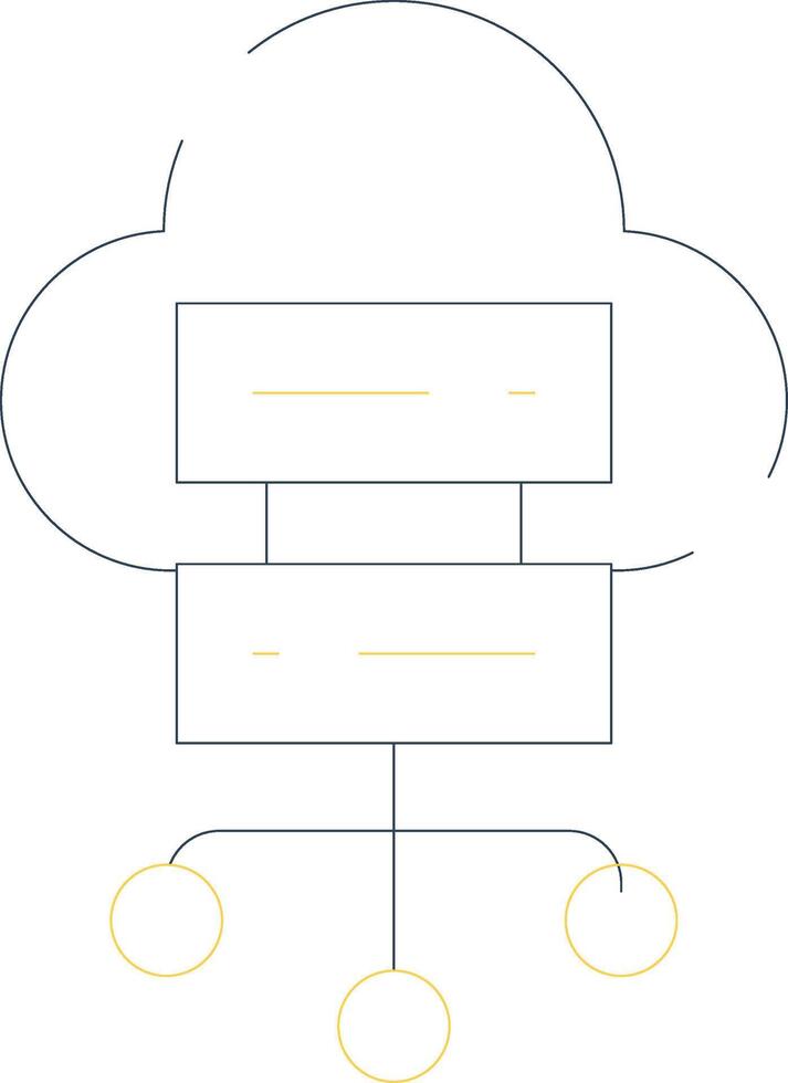Cloud Creative Icon Design vector