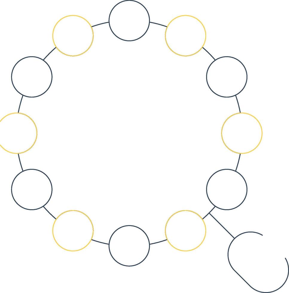Beads Creative Icon Design vector