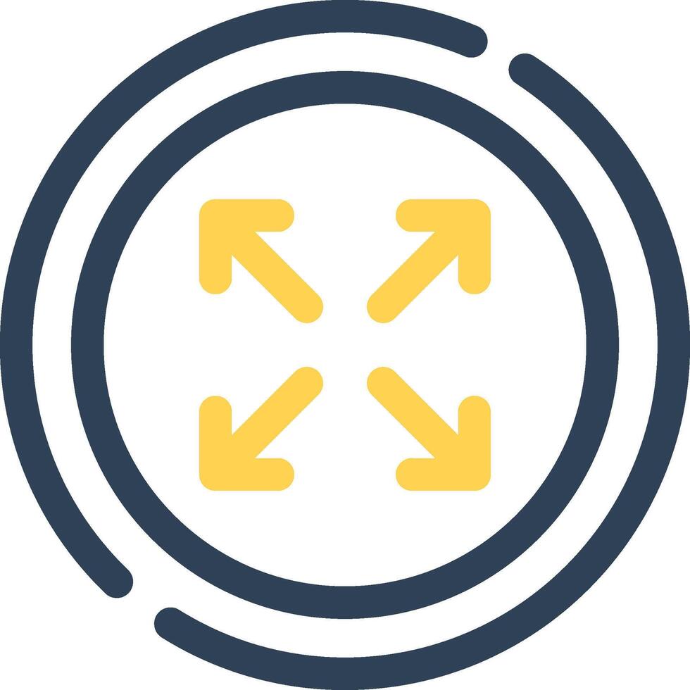 Expand Creative Icon Design vector