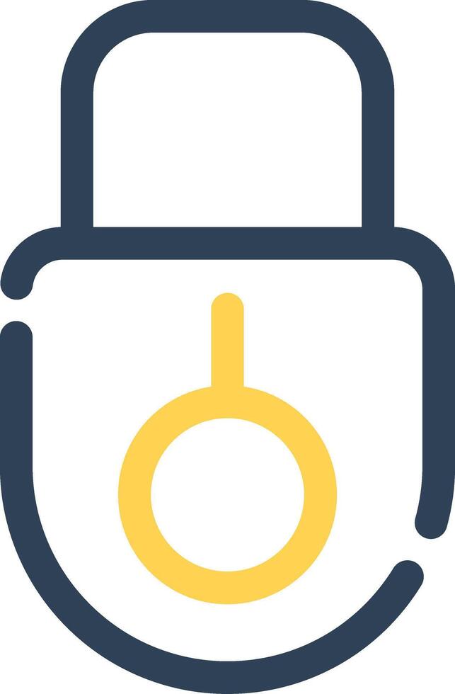Lock Creative Icon Design vector