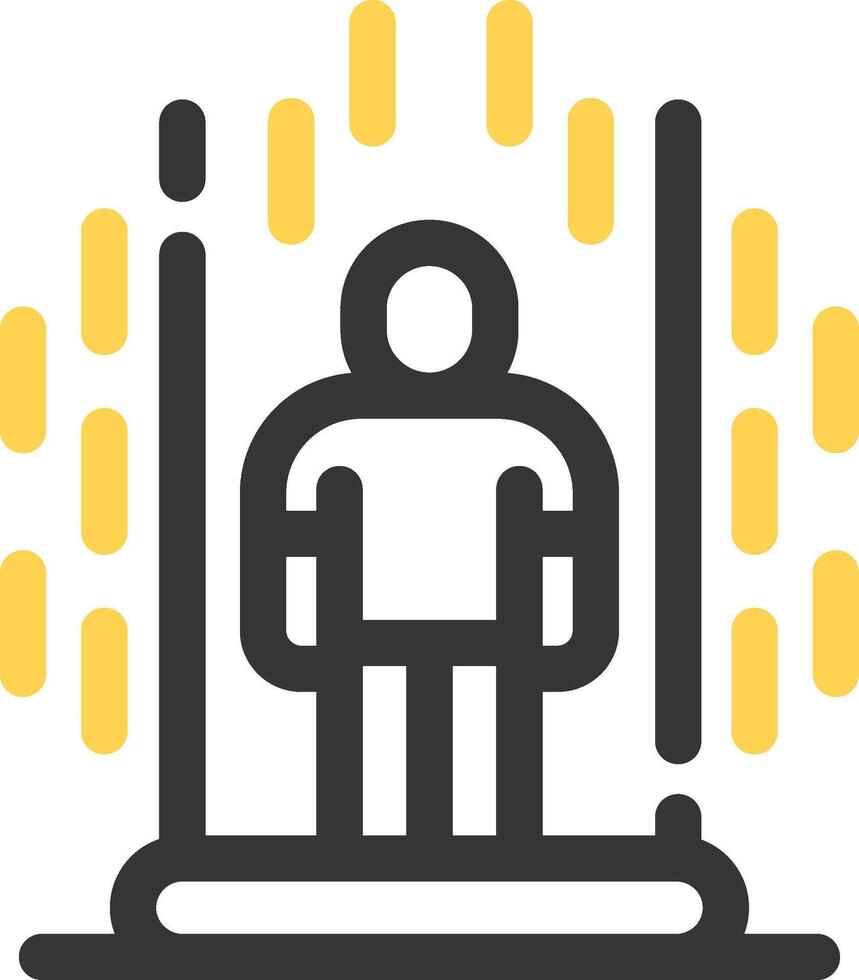 Teleportation Creative Icon Design vector