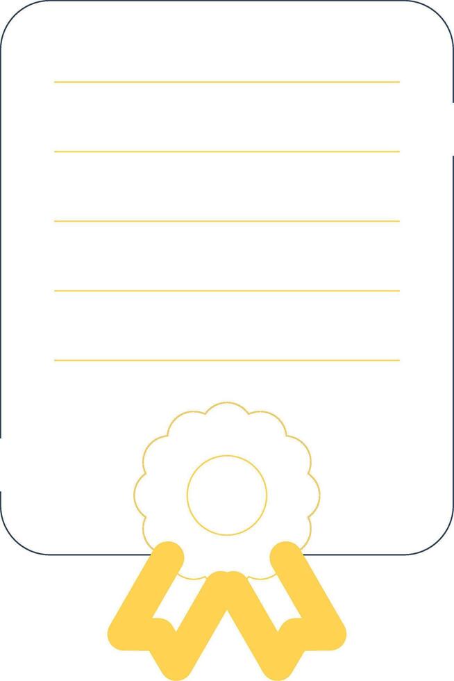 Business Permit Creative Icon Design vector