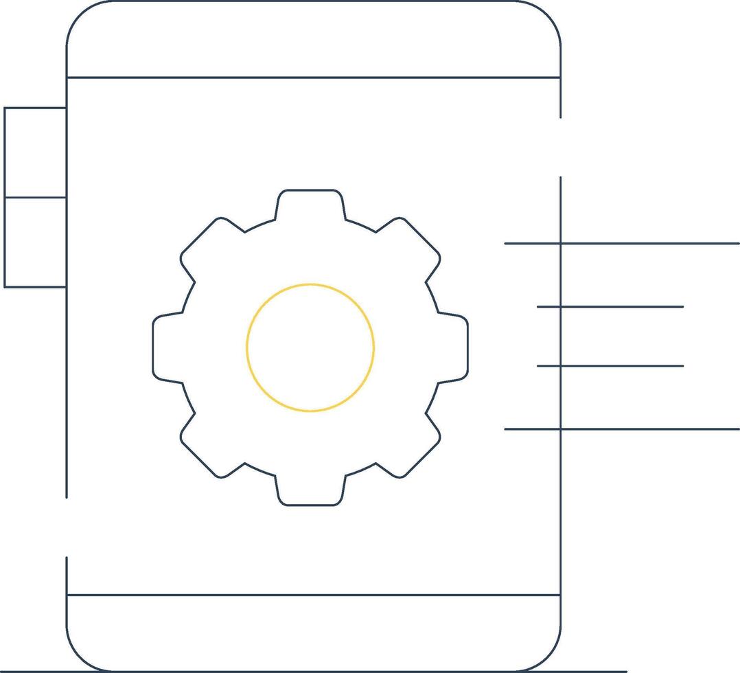 Mobile Technology Creative Icon Design vector