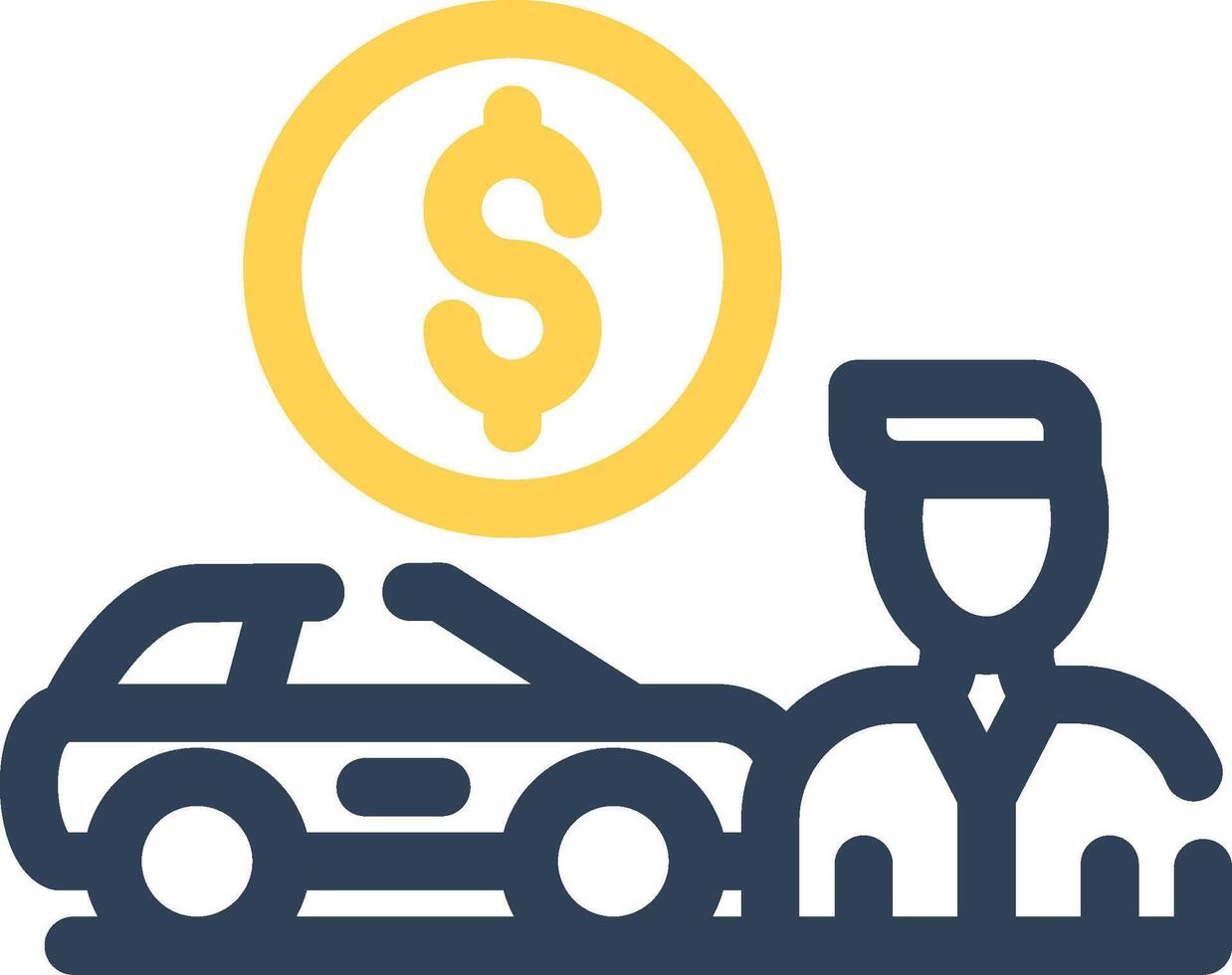Dealer Incentives Creative Icon Design vector
