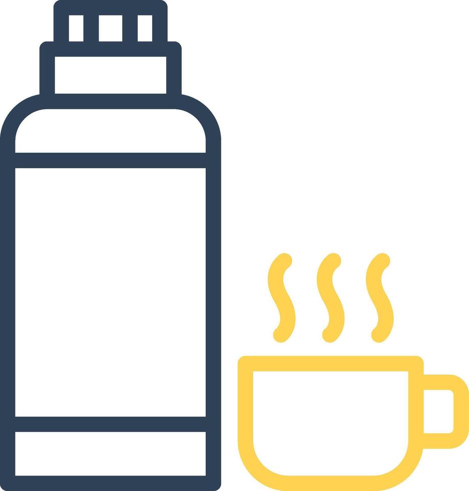 Thermos Creative Icon Design vector