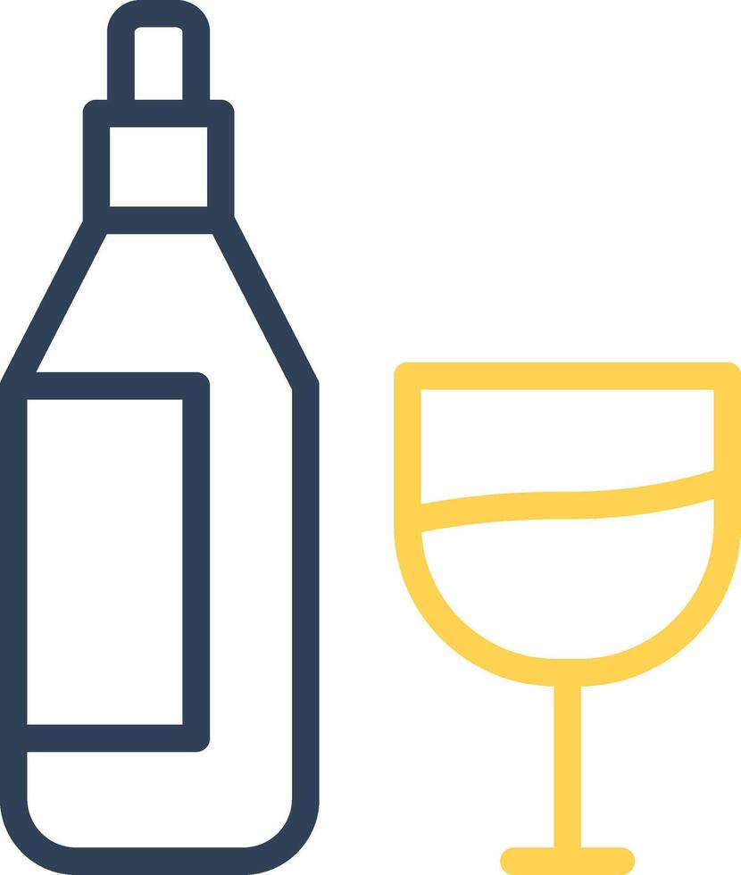 diseño de icono creativo de vino vector