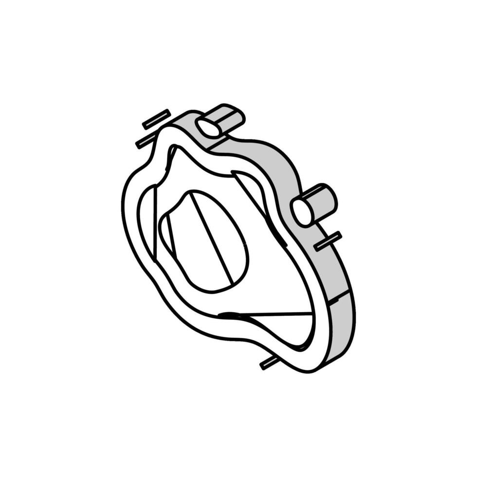 chapoteo soja salsa comida isométrica icono vector ilustración