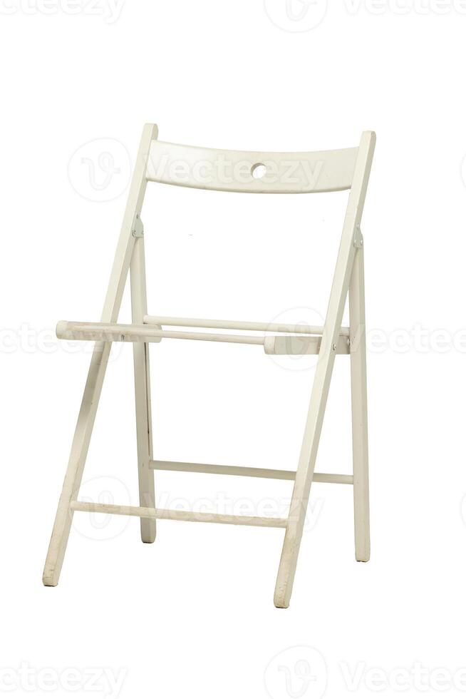 Studio chair on a white isolated background. Furniture for a photo studio.