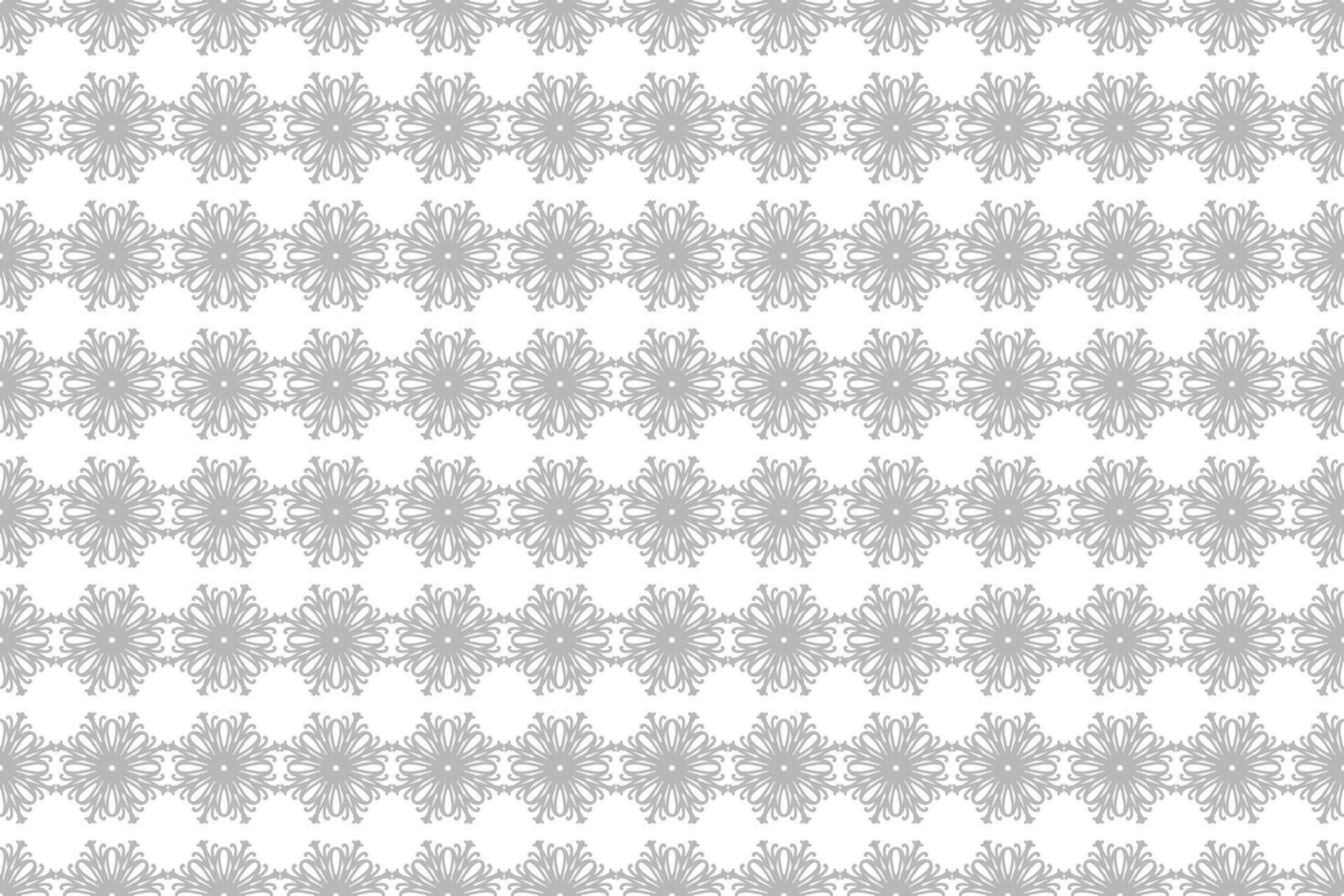 Ornament pattern design. Classic repeat textile vector