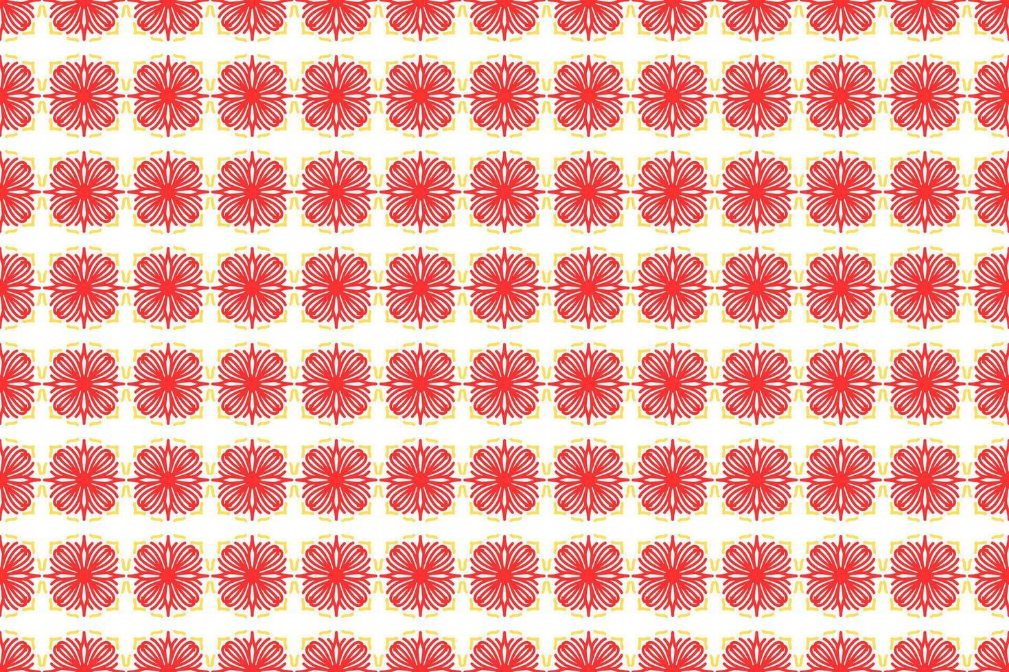 Ornament pattern design. Classic repeat textile vector