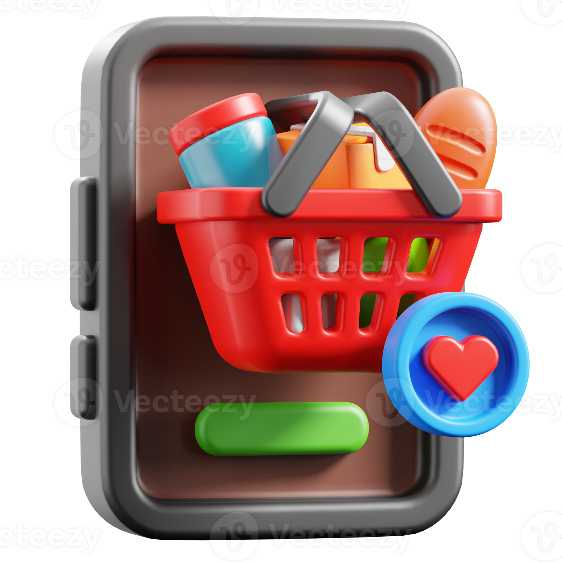 3D Wish lists icon on transparent background 39833341 PNG
