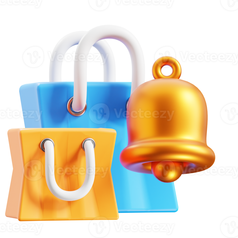 3D New product notification icon on transparent background png
