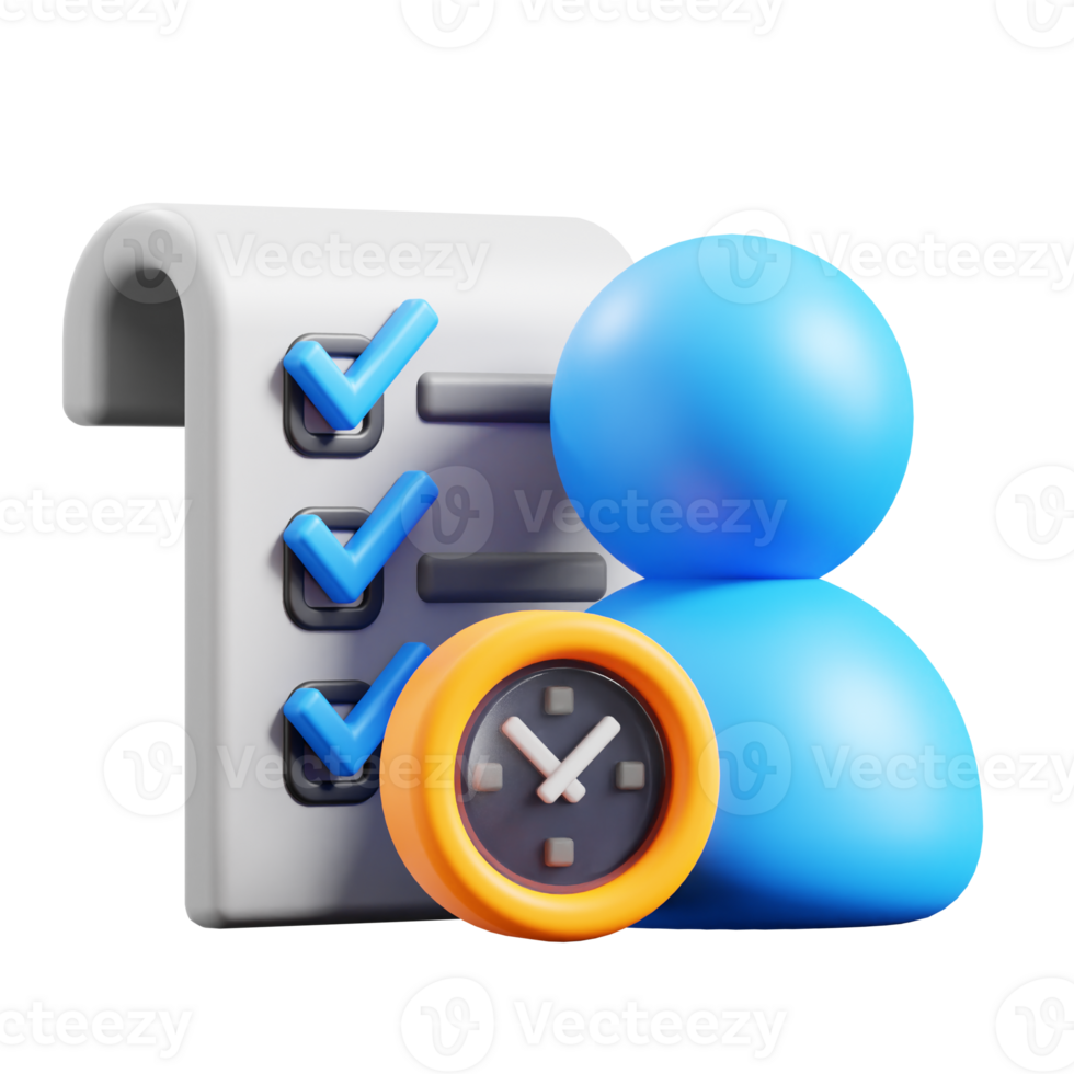 3D Multitasking icon on transparent background png