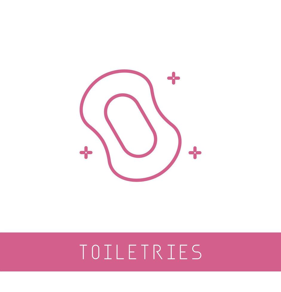 Soap icon. Hygiene icon. Single high quality outline symbol for web design or mobile app. Thin line sign for design logo. Pink outline pictogram on white background vector