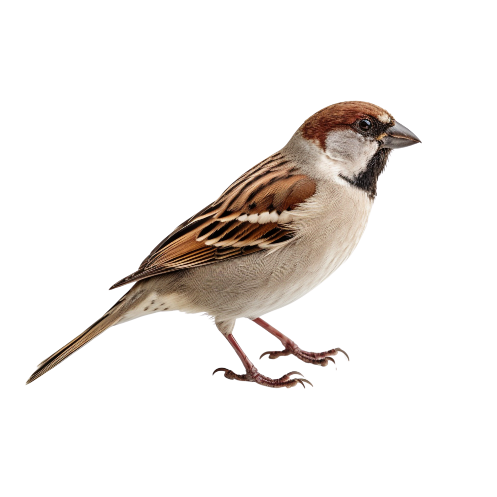 AI generated Sparrow clip art png