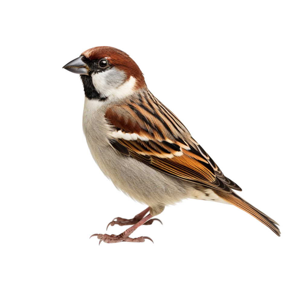 AI generated Sparrow clip art png