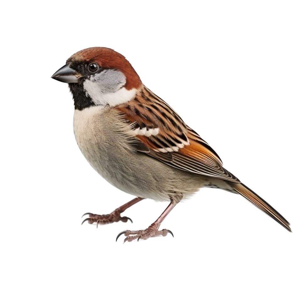 AI generated Sparrow clip art png