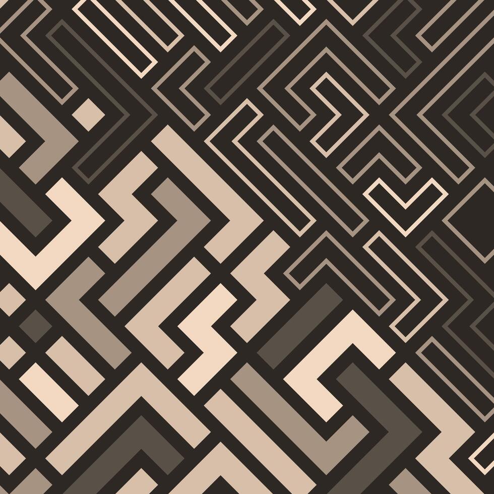 Maze pattern background. Abstract geometric pattern. Geometric wrapping design vector