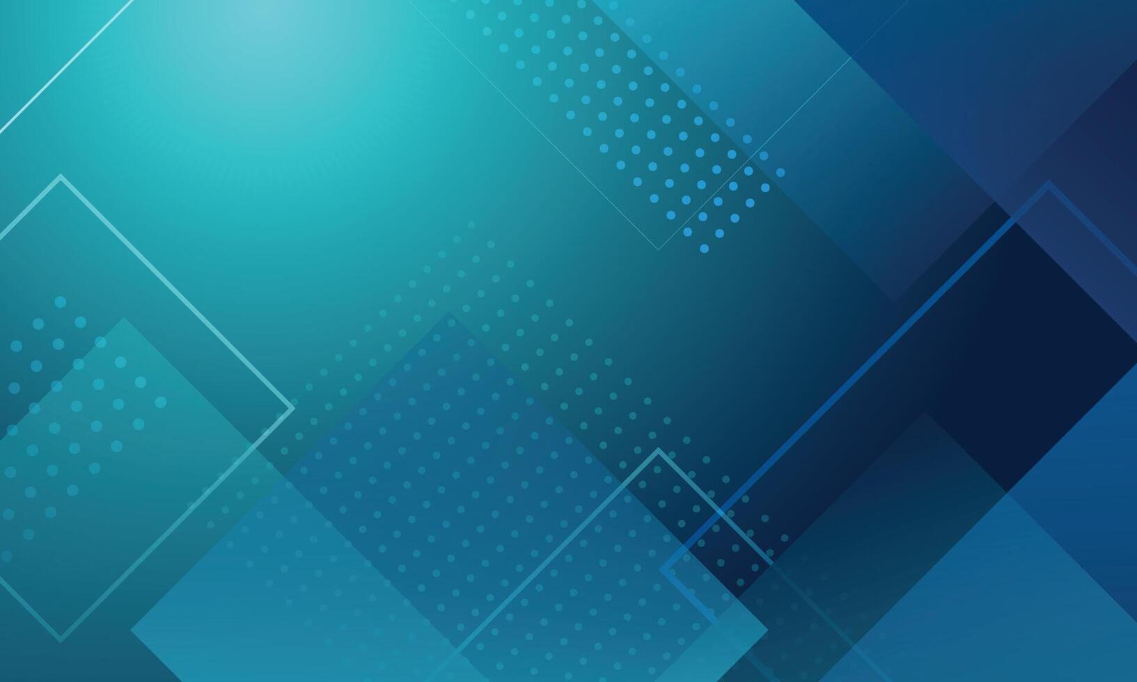 Blue gradient geometric background, vector illustration