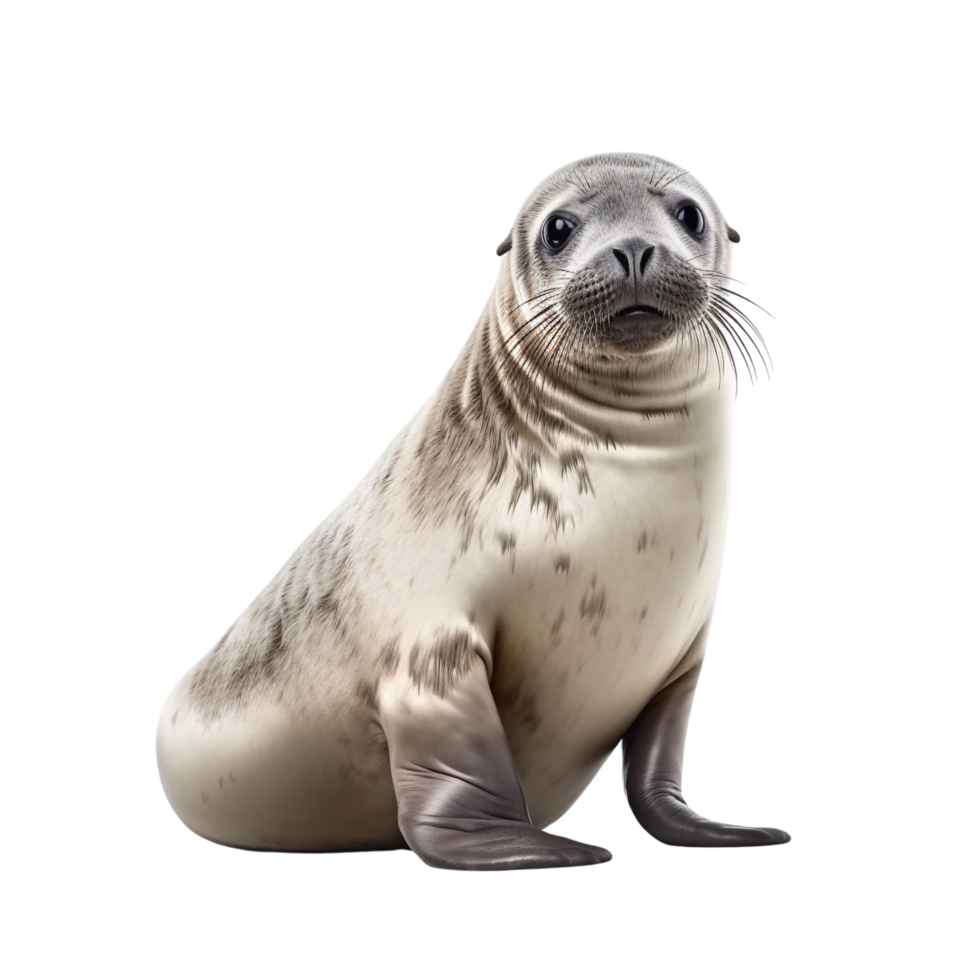 AI generated Seal clip art png