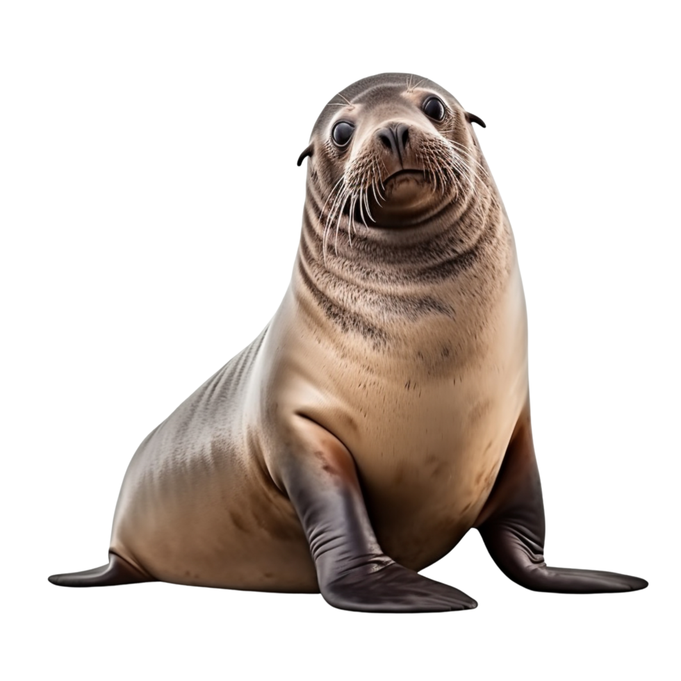 AI generated Seal clip art png