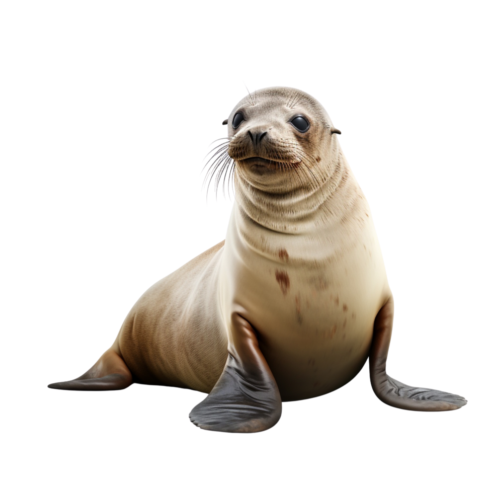 AI generated Seal clip art png