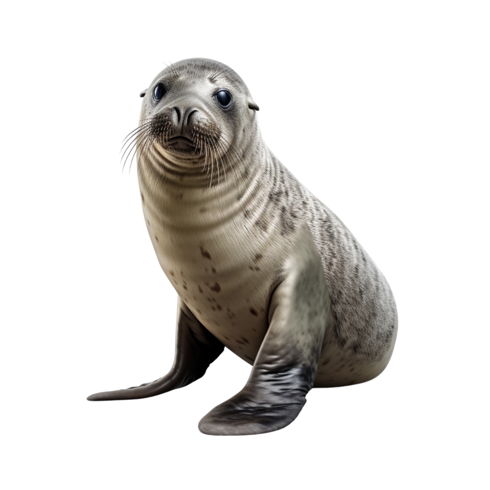 AI generated Seal clip art png