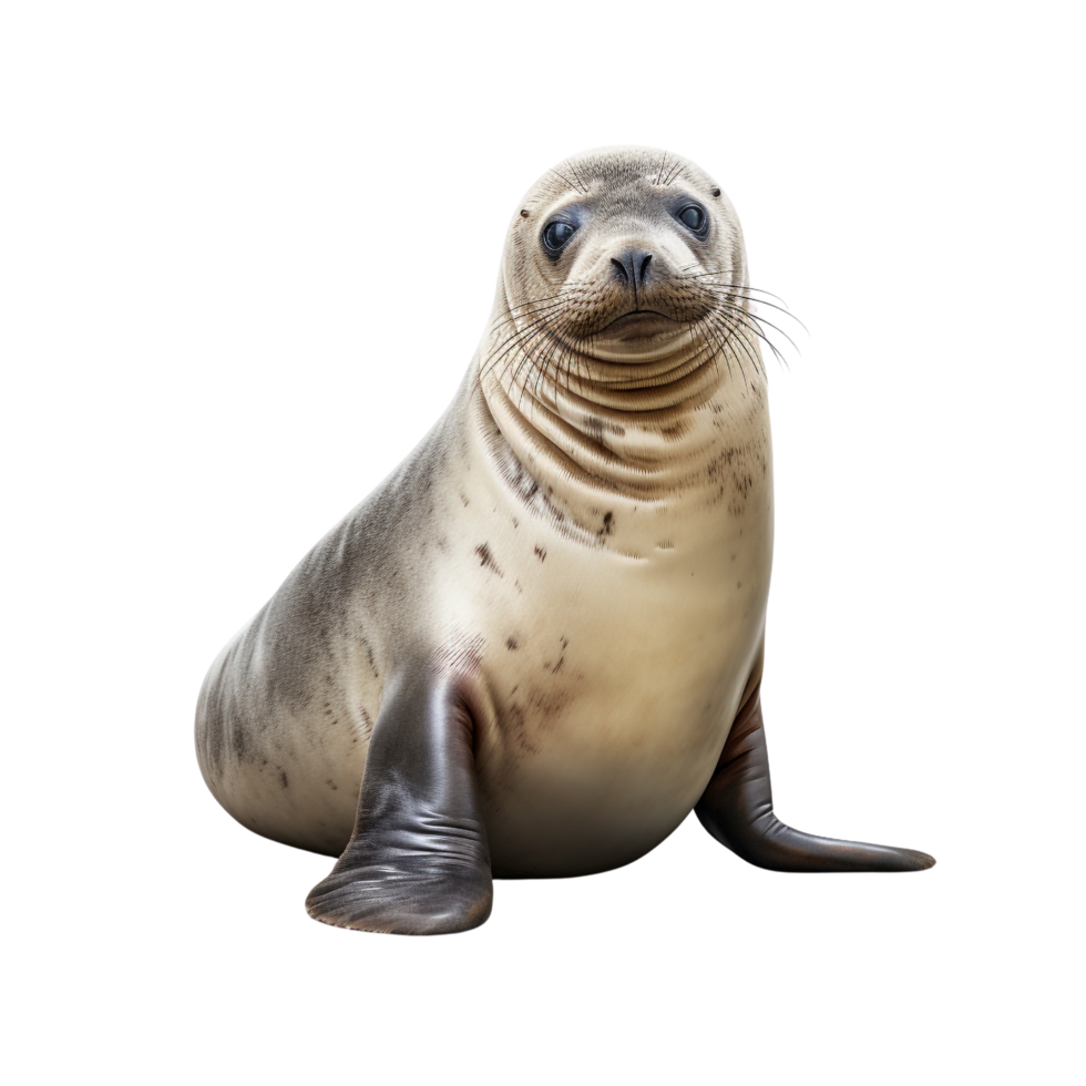 AI generated Seal clip art png