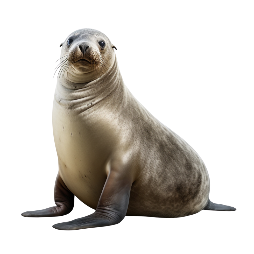 AI generated Seal clip art png