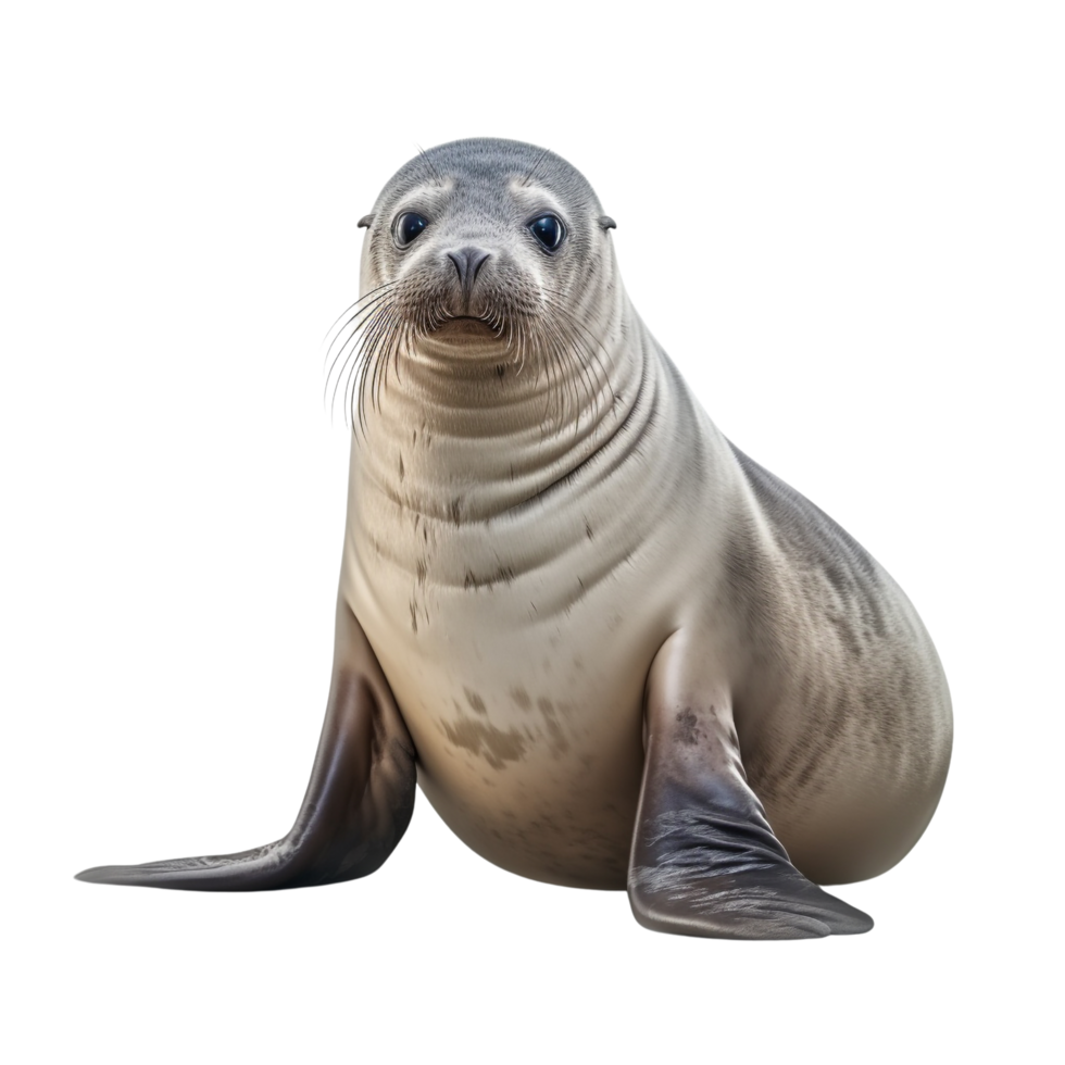 AI generated Seal clip art png