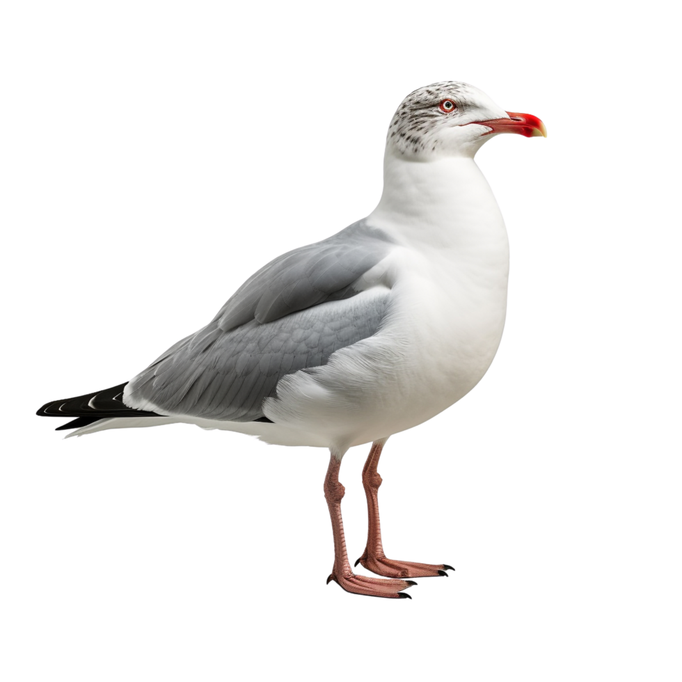 AI generated Seagull clip art png