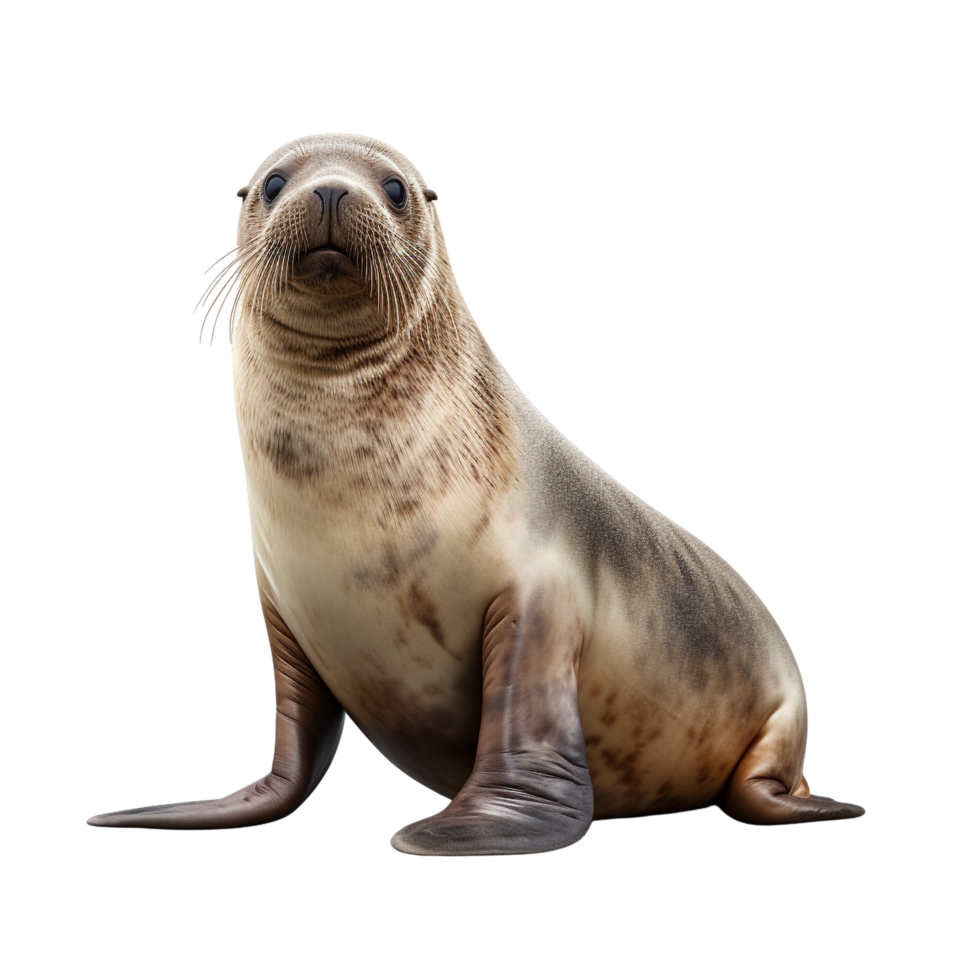 AI generated Seal clip art png