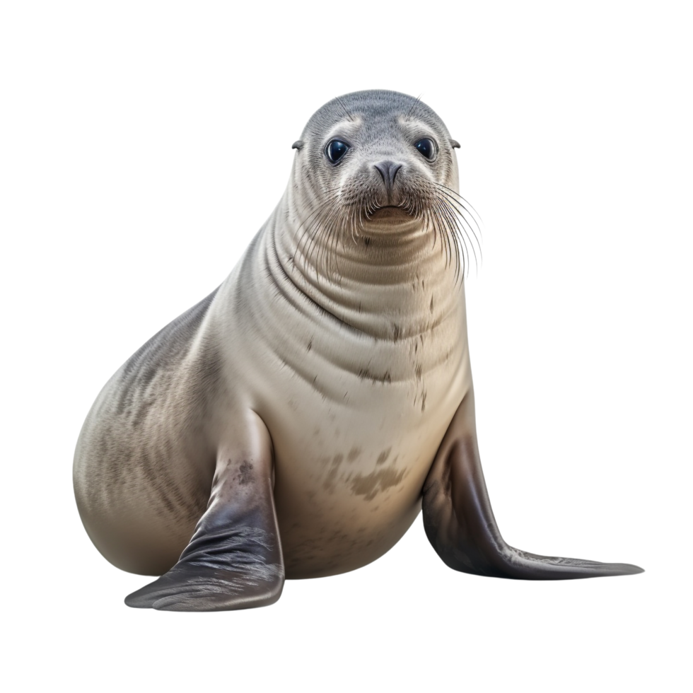 AI generated Seal clip art png
