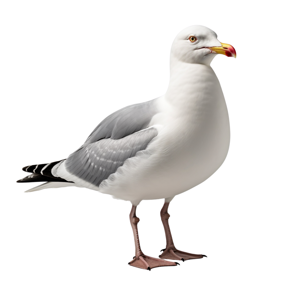 AI generated Seagull clip art png