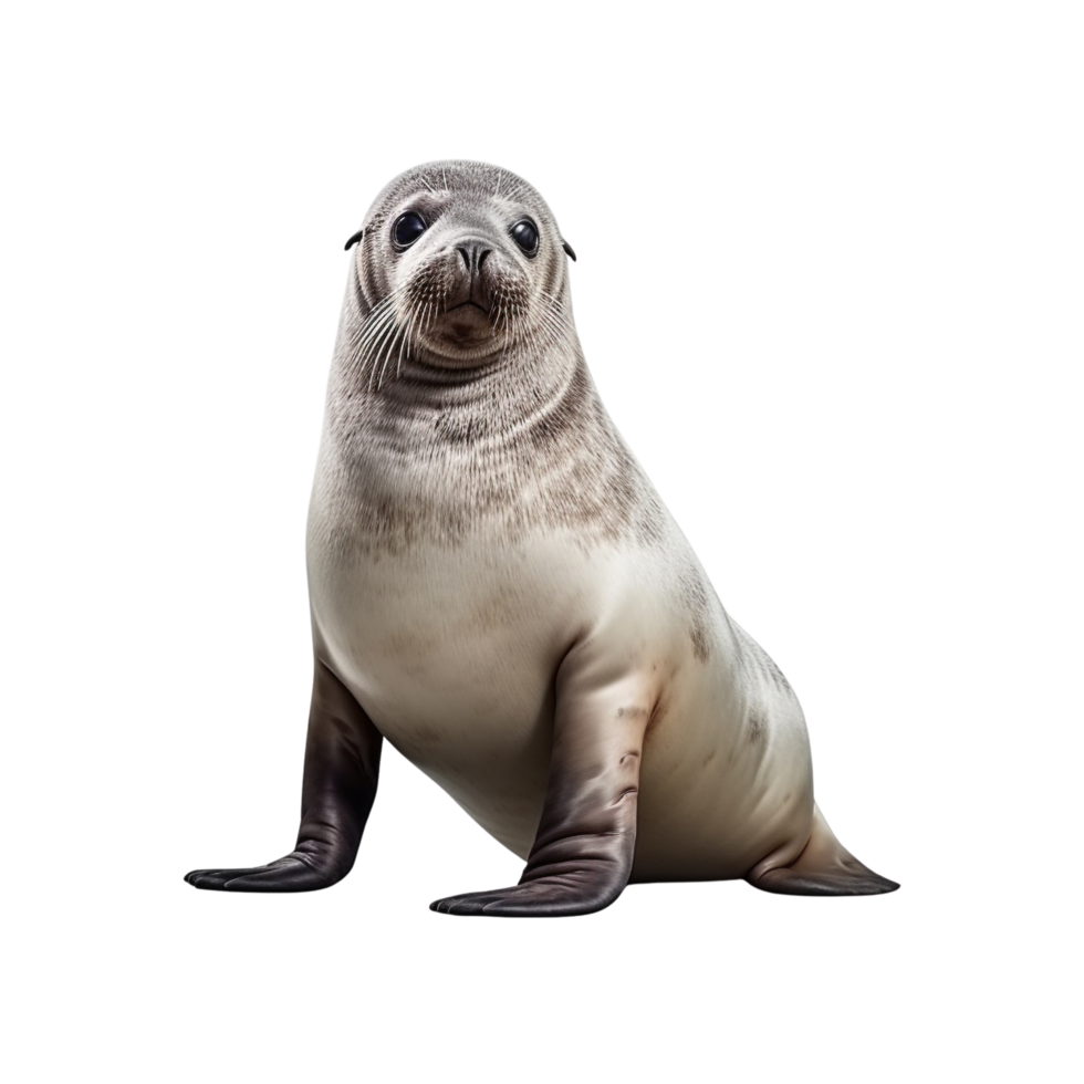AI generated Seal clip art png