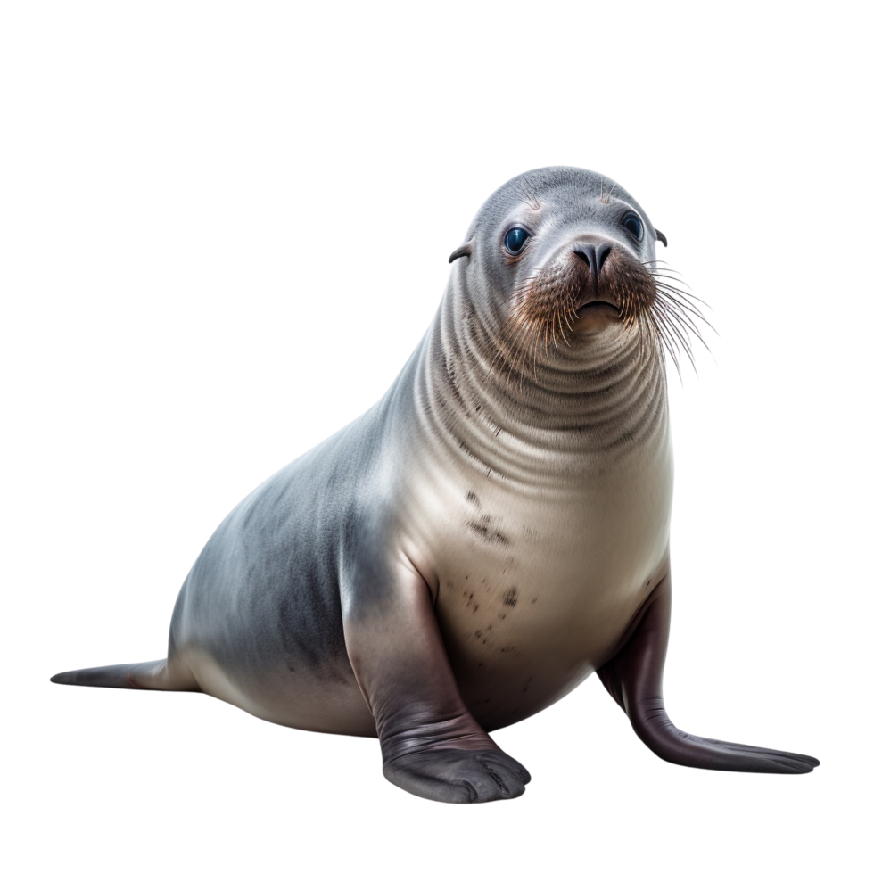AI generated Seal clip art png