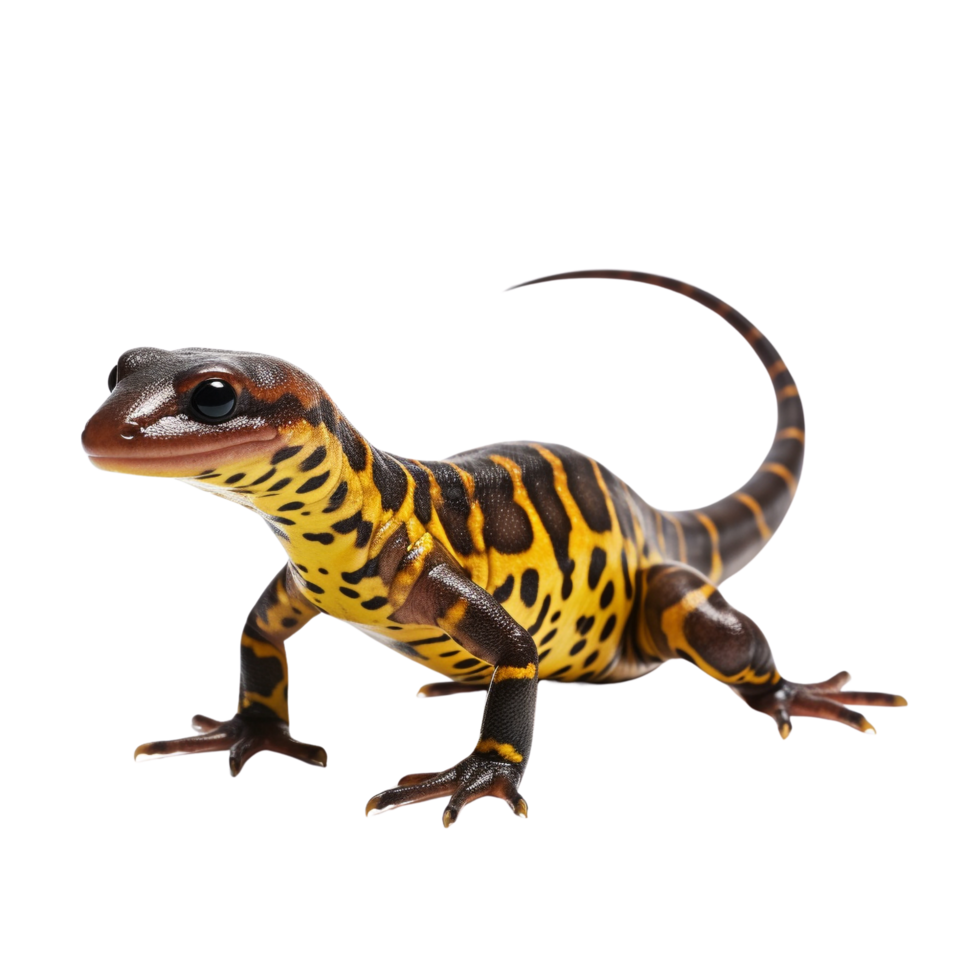 AI generated Salamander clip art png