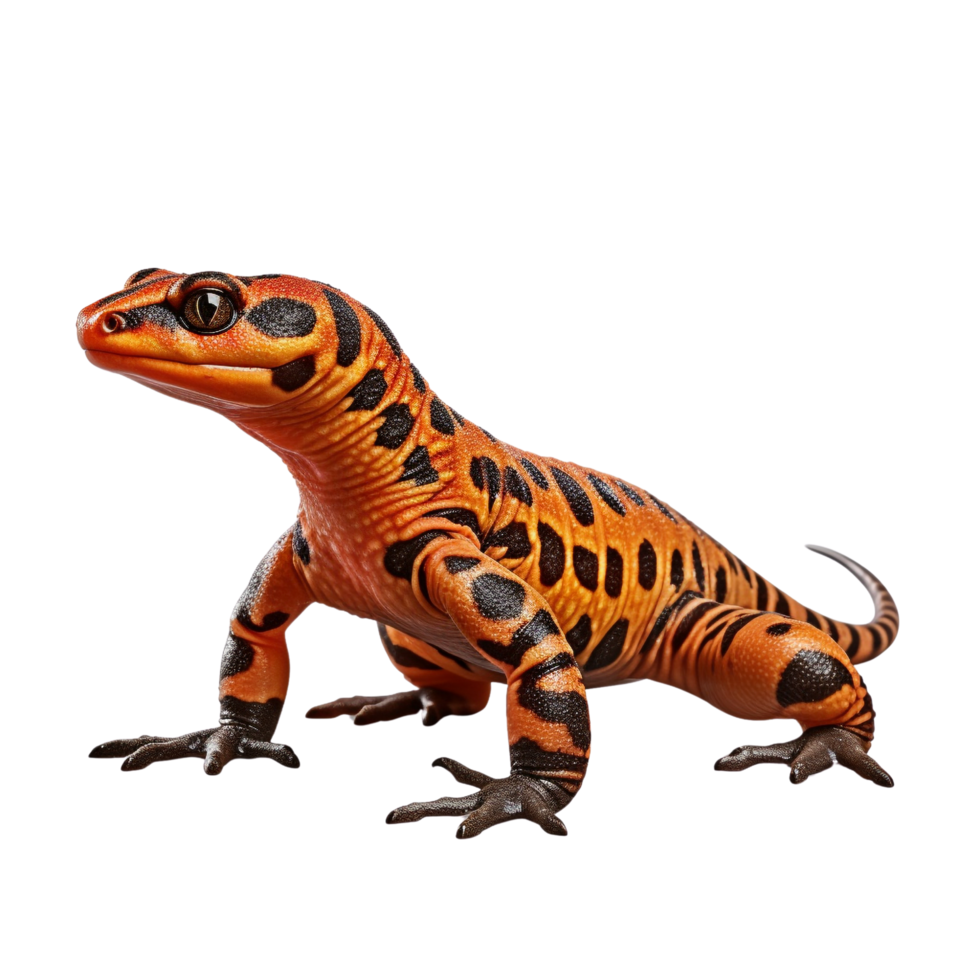 AI generated Salamander clip art png