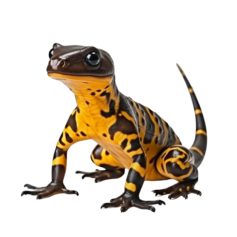 AI generated Salamander clip art png