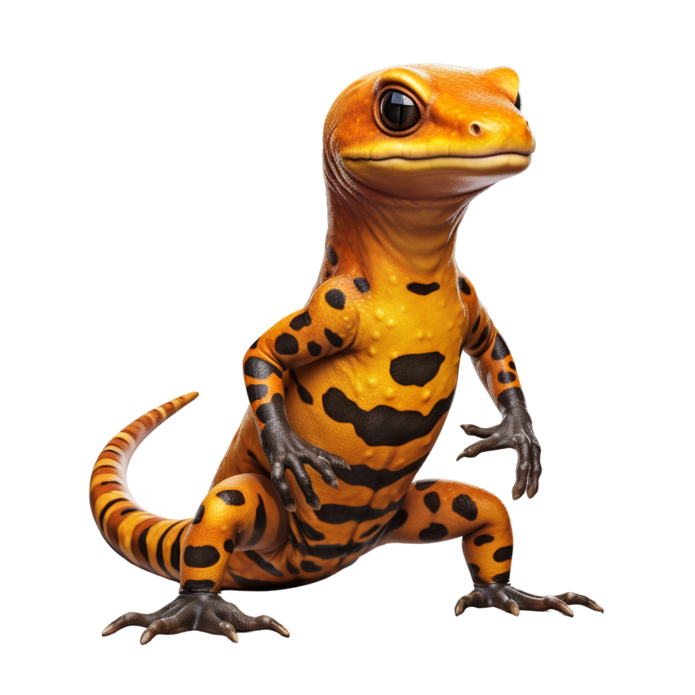 AI generated Salamander clip art png