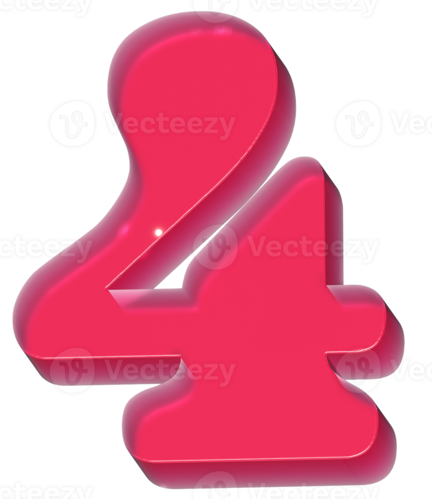 4 Y2K Sweet Jelly Number png