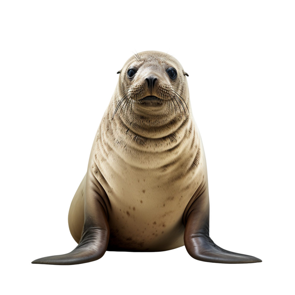 AI generated Seal clip art png
