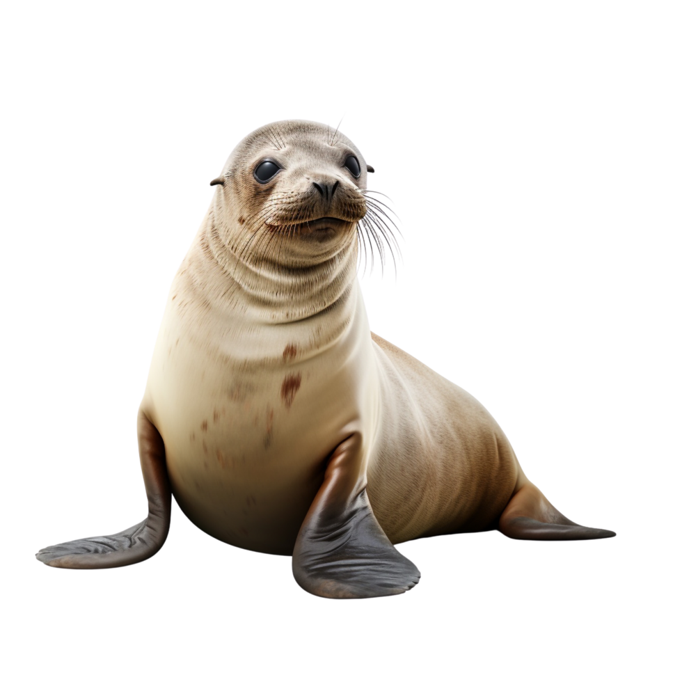 AI generated Seal clip art png