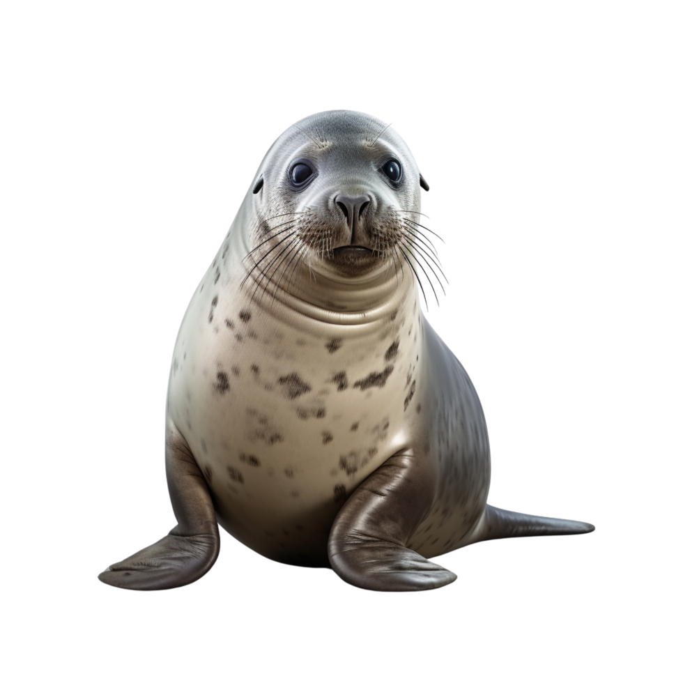 AI generated Seal clip art png